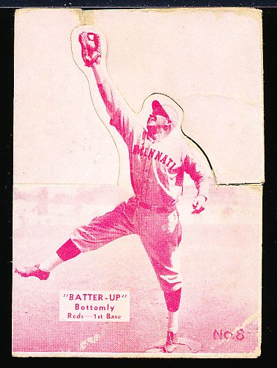 1934-36 Batter Up Bb- #8 Jim Bottomley, Reds- Red Tint