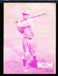 1934-36 Batter Up Bb- #18 Burns, Browns- purple tint.