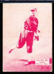 1934-36 Batter Up Bb- #36 Ted Lyons, White Sox- Red tint.
