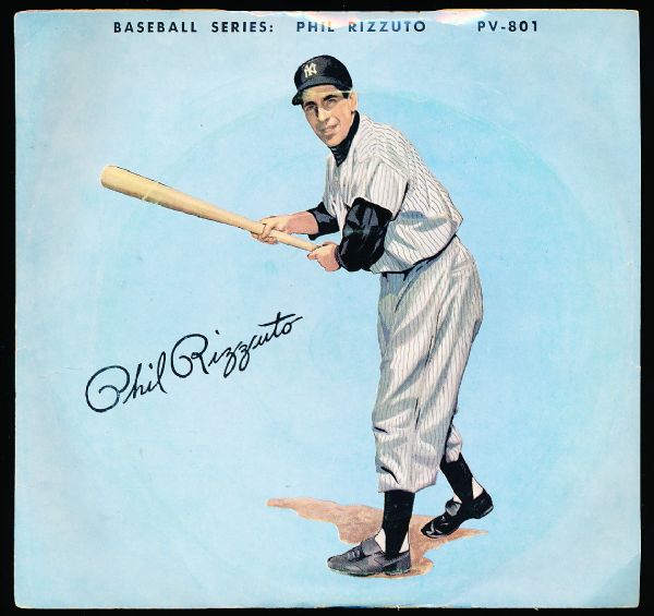 1952? Columbia Records Baseball Series- 45 RPM- Phil Rizzuto, Yankees 
