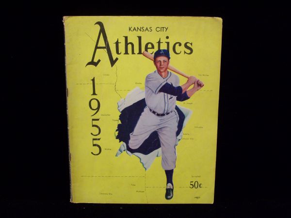 1955 Kansas City Athletics Yearbook
