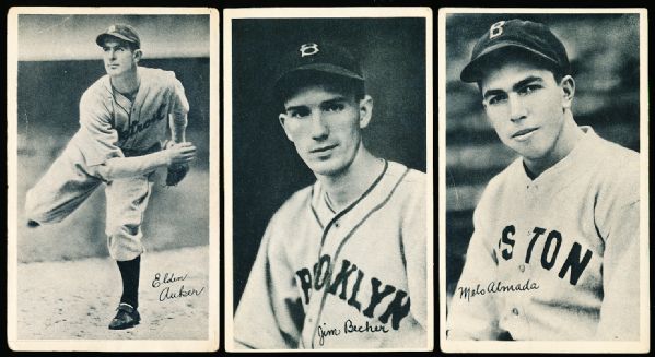 1936 R313 National Chicle Baseball Premiums- 3 Diff.