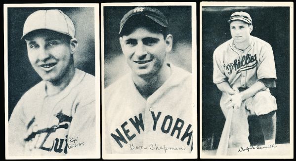 1936 R313 National Chicle Baseball Premiums- 3 Diff.