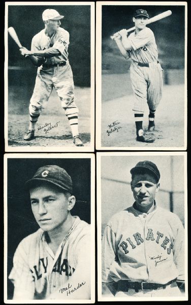 1936 R313 National Chicle Baseball Premiums- 4 Diff.