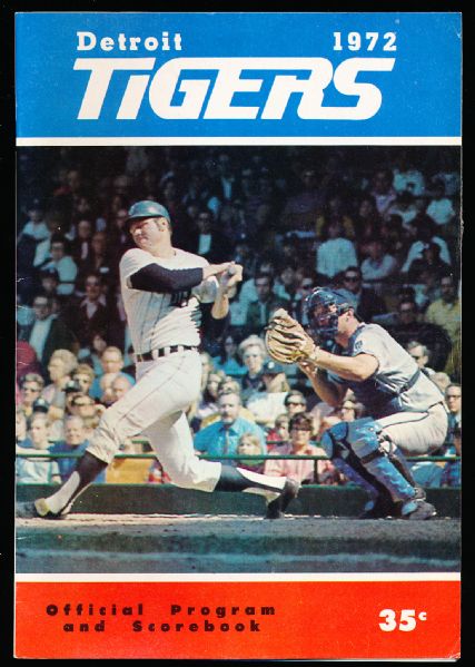 1972 & 1973 Detroit Tigers Programs