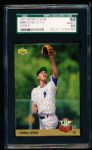 1993 Upper Deck Baseball- #449 Derek Jeter, Yankees- SGC 92(8.5 Nm/Mt)