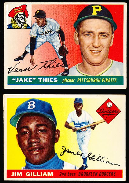 1955 Topps Baseball- 5 Diff.