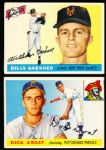 1955 Topps Baseball- 6 Diff.