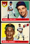 1955 Topps Baseball- 6 Diff.