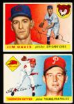 1955 Topps Baseball- 8 Diff.