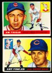 1955 Topps Baseball- 10 Diff.