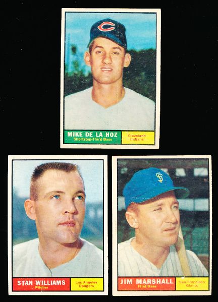 1961 Topps Bb- 25 Diff.