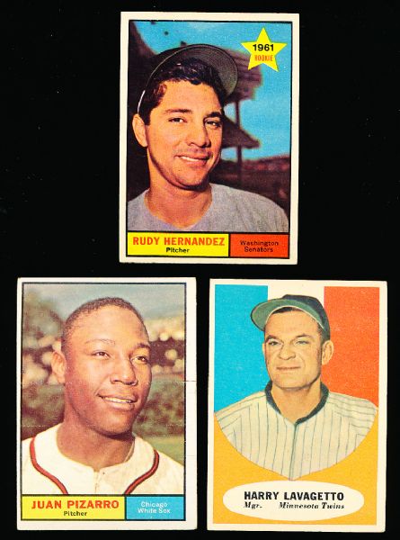 1961 Topps Bb- 25 Diff.