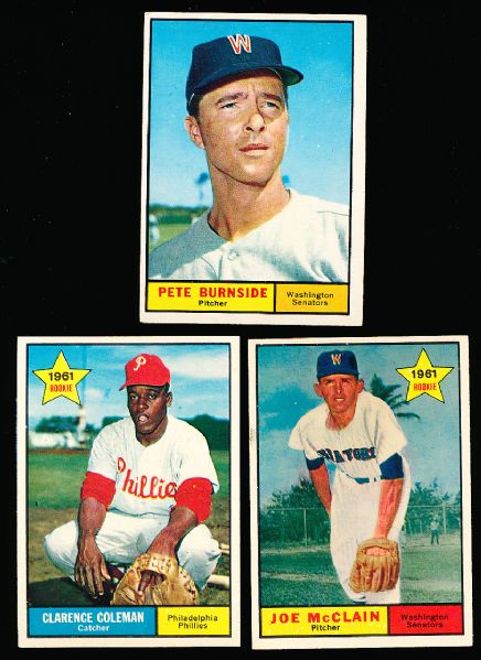 1961 Topps Bb- 18 Diff.