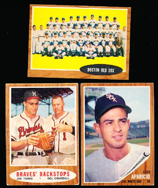 1962 Topps Bb- 25 Diff.