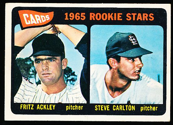 1965 Topps Bb- #477 Steve Carlton RC