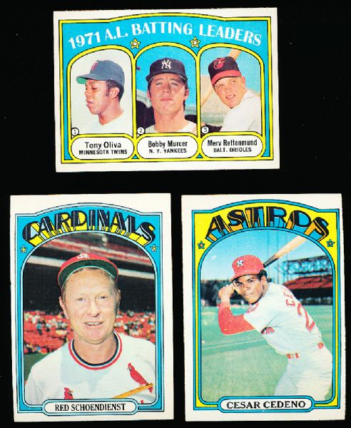 1972 Topps Bb- 95 Diff.