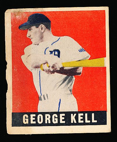 1948-49 Leaf Baseball- #120 George Kell, Tigers- SP