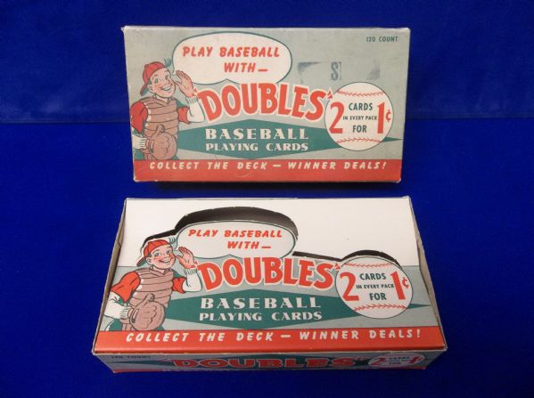 1951 Topps Baseball- Red Back 1 Cent Display Box- (Empty)
