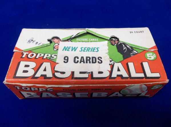 1955 Topps Baseball 5 Cent Display Box (Empty)