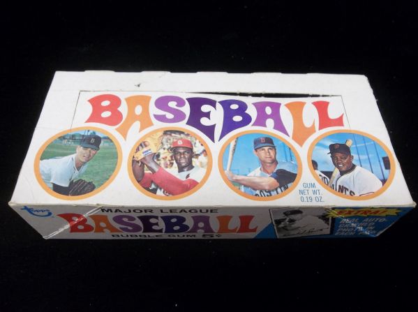 1969 Topps Baseball- 5 Cent Empty Display Box