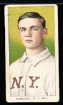 1909-11 T206 Bb- Marquard, N.Y. Natl- Portrait- Piedmont 350 back