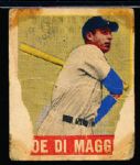 1948-49 Leaf Baseball- #1 Joe DiMaggio, Yankees