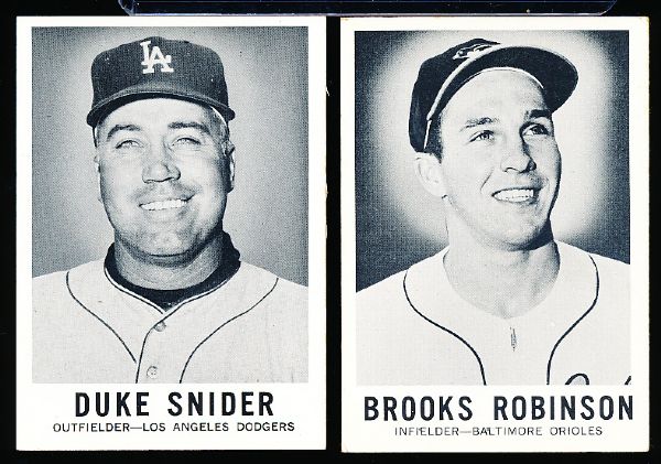 1960 Leaf Baseball- 15 Diff.