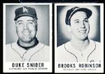 1960 Leaf Baseball- 15 Diff.