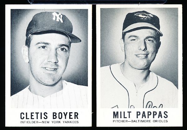 1960 Leaf Baseball- 20 Diff.