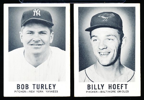 1960 Leaf Baseball- 10 Diff. Hi#’s