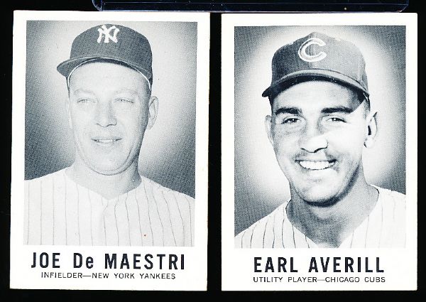 1960 Leaf Baseball- 10 Diff. Hi#’s