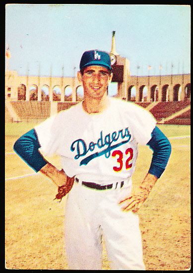 1960 Morrell Meats- Sandy Koufax