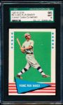 1961 Fleer Baseball Greats- #6 Home Run Baker- SGC 96 Mint 9- Lionel Carter Collection