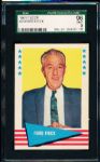 1961 Fleer Baseball Greats- #29 Ford Frick- SGC 96 Mint 9 