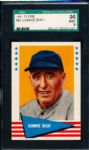 1961 Fleer Baseball Greats- #96 Donnie Bush- SGC 96 Mint 9 