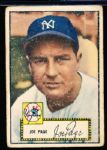 1952 Topps Bb- #48 Joe Page, Yankees- Correct Back- Black Back