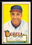 1952 Topps Bb- 88 Bob Feller, Indians