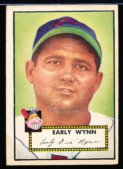 1952 Topps Bb- #277 Early Wynn, Indians