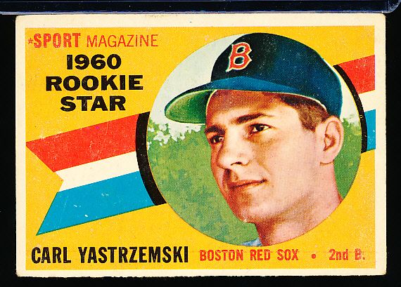 1960 Topps Bb- #148 Carl Yastzemski, Red Sox