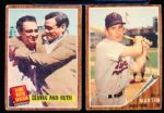 1962 Topps Bb- 6 Cards