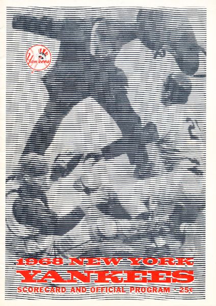 1968-1970 NY Yankees Baseball Programs