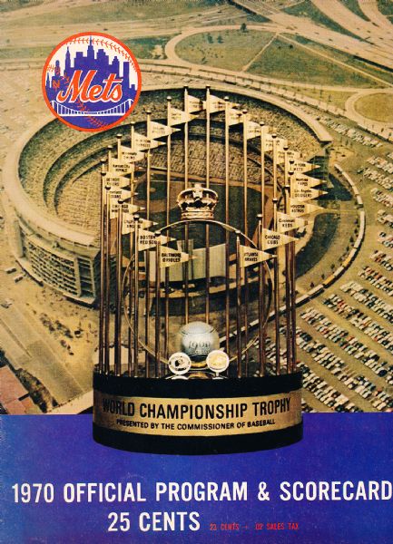 1970 NY Mets Program- Vs. Atlanta