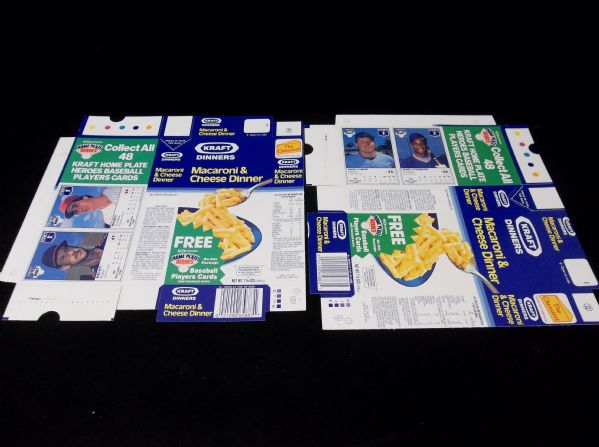 1987 Kraft Baseball Homeplate Heroes- Complete Set of 48- on 24 Complete Flat (never used) Boxes