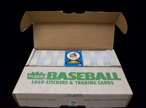 1987 & 1988 Fleer Baseball Hobby Factory Sets- 1 of each