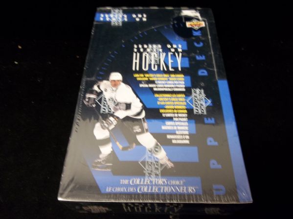 1993-94 Upper Deck French Hockey- 1 Unopened Series 1 Wax Box