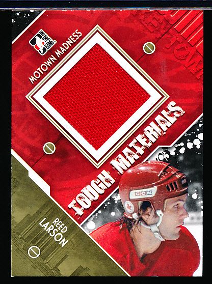 2013 In the Game Motown Madness Series- “Gold Version”- “Tough Materials”- #TMA-04 Reed Larson, Red Wings