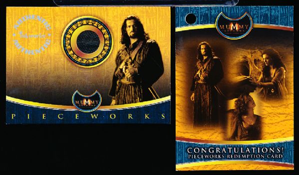 2001 Inkworks “Mummy Returns”- “Pieceworks”- #P3 Oded Fehr as Ardeth Bay