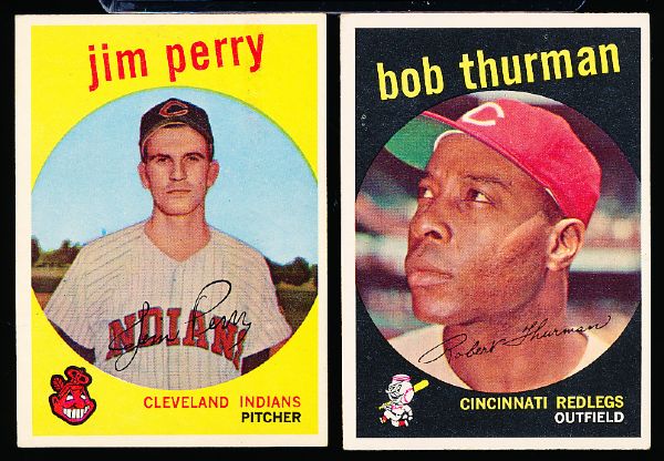 1959 Topps Bb- 7 Diff. Hi#’s