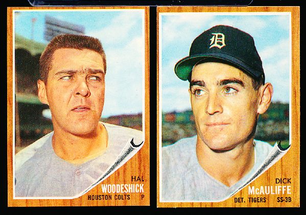 1962 Topps Bb- 7 Diff. Hi#’s